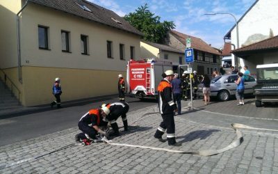 Schauübung in Breitbrunn 